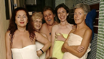 Ever Take A Peek In An All Female Mature Sauna - Mature.nl - Mature.nl video